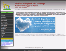 Tablet Screenshot of adwentysci-reformowani.pl